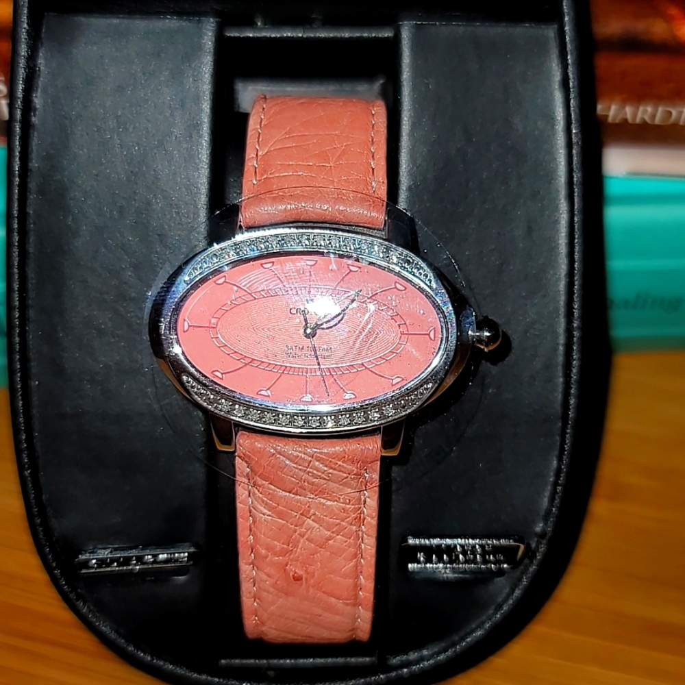 Croton Diamond Watch (0.24 ct) NWT